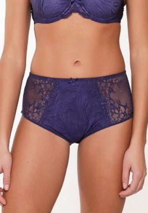 Daily High Waist Brief 120 - blue ribb