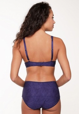 Daily High Waist Brief 120 - blue ribb