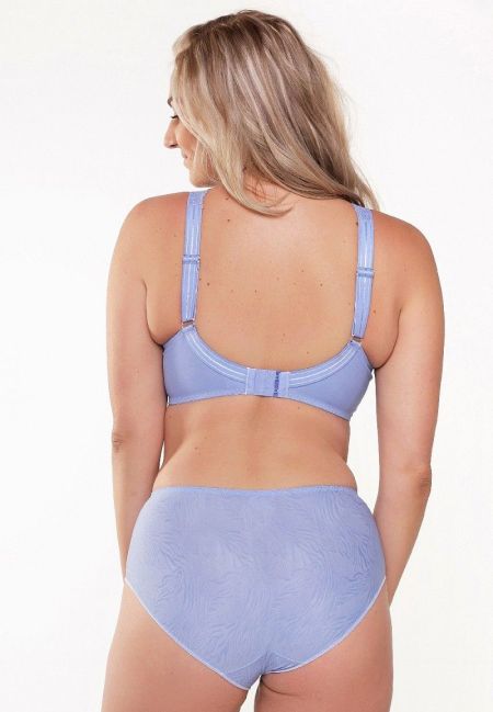 Daily High Waist Brief 145- misty blue
