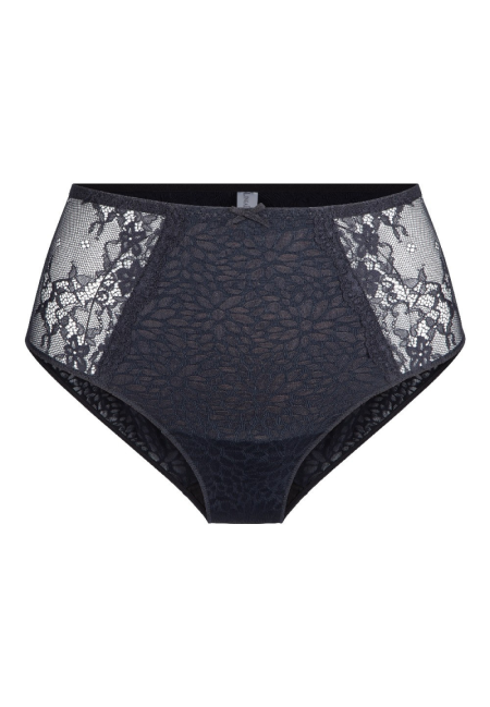 Daily High Waist Brief 331-zwart/nude