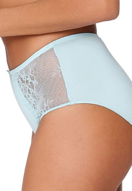 Daily High Waist Brief 358-pastel blue