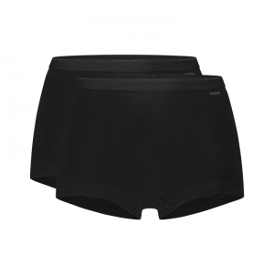 shorts- organic cotton stretch 090-zwart