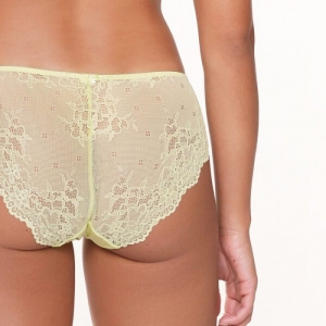 daily lace slip sunny lime