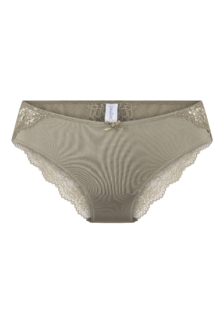 daily lace slip aloe green