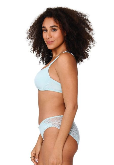 daily lace slip 358-pastel blue