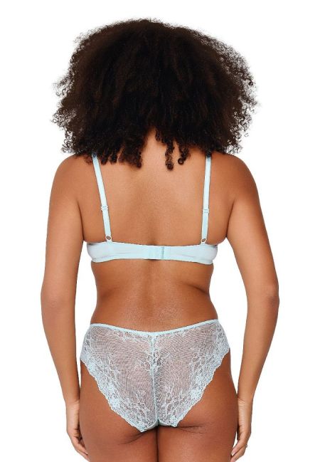 daily lace slip 358-pastel blue