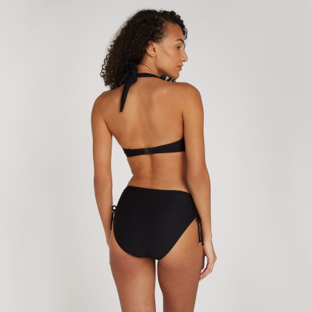 bikini bottom midi bow black  5075-zwart