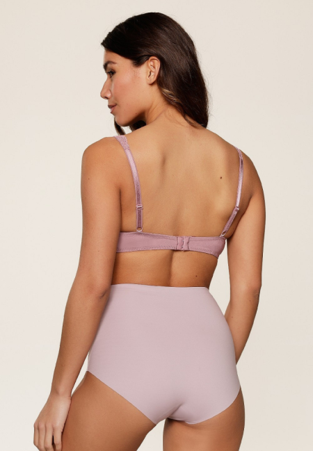 HIGH WAIST BRIEF 329-mauve shado