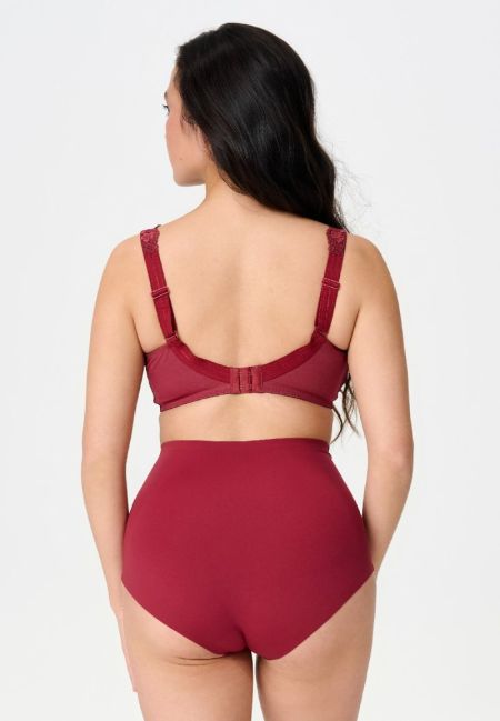 PACK HIGH WAIST BRIEF 377 Ruby wine