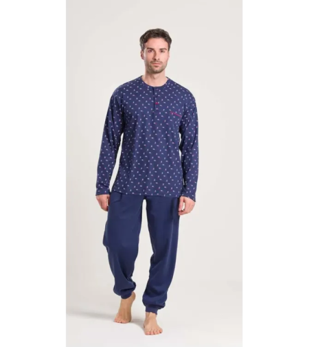 pyjama set clips blauw