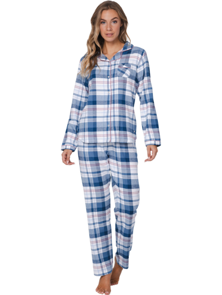 pyjama doorknoop 510-blue