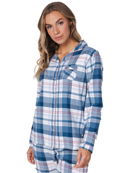 pyjama doorknoop 510-blue
