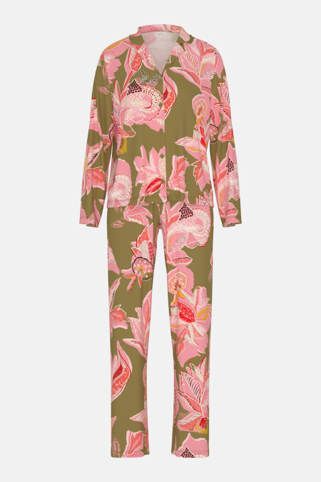 Flower Whirl Pyjama 1785 Golden fer