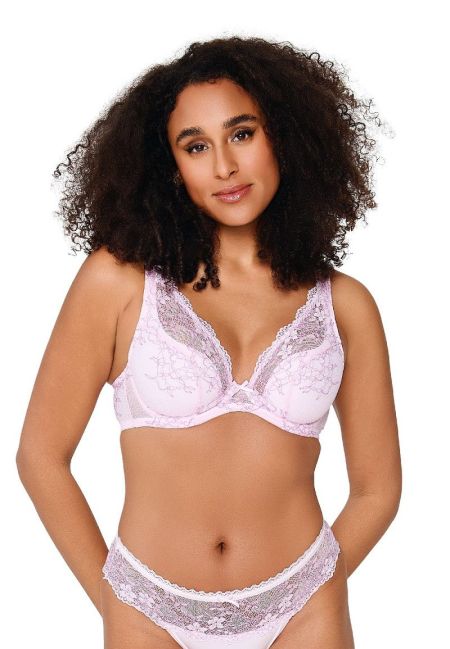 daily triangle plunge bh 361-Barely pink