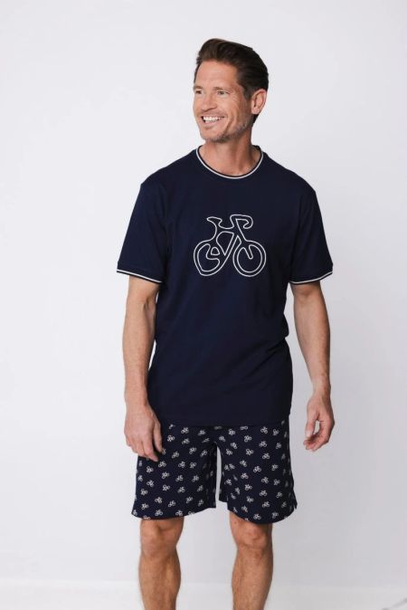 shortama heren 520-dark blue