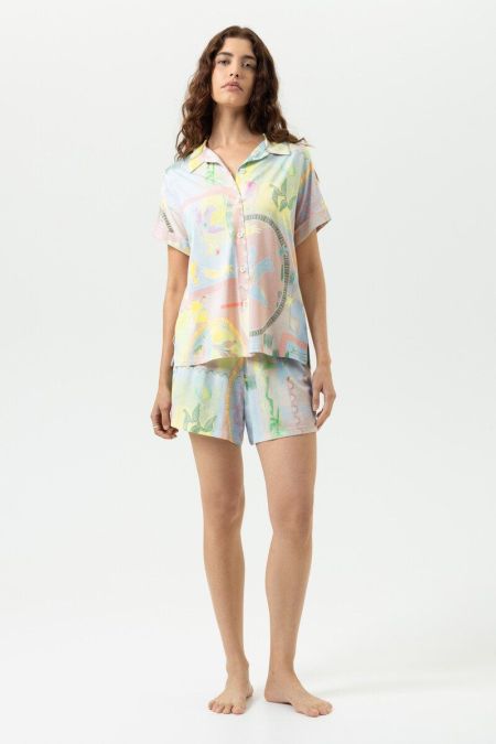 pyjama set shortama 1749 breezy blu