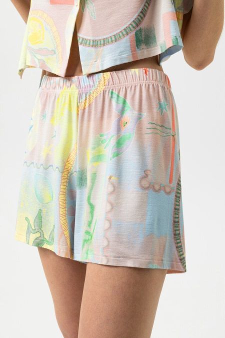 pyjama set shortama 1749 breezy blu