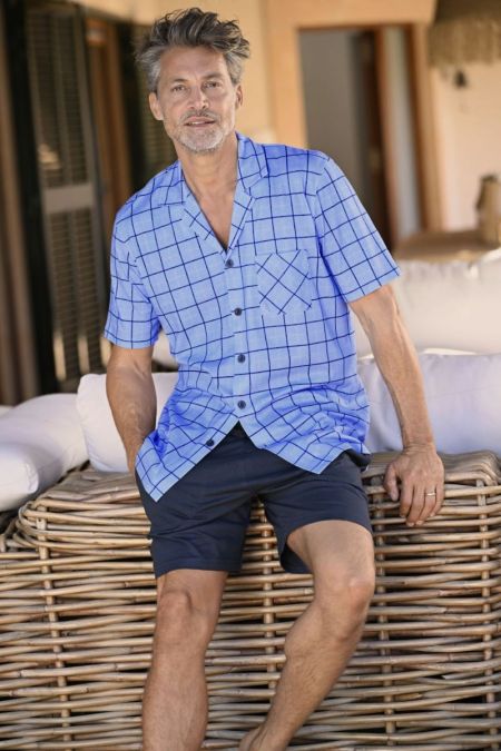 Pyjama met knoopsluiting 239
